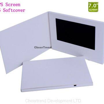 OEM Customized TFT Diy 4.3 7 10.1 inch Box Marketing Business Video Greeting Card Blank LCD Touch Screen Video Brochure