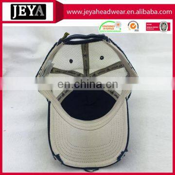 Fashion Custom Trucker Hat Washed Cotton Cap With Embroidery & Printed Logo
