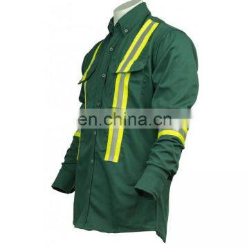 Wholesale Aramid Nomex III Fire Retardant Long Sleeve Shirts With Reflector photo-2