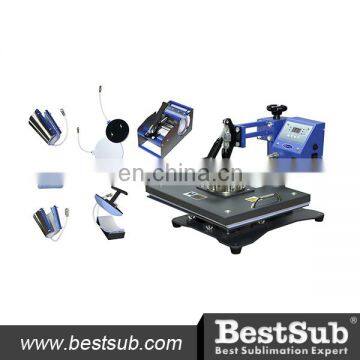 BestSub Sublimation 8-in-1 Combo Heat Press (JTSD72)