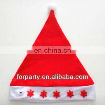 CHN-0140 Christmas hat with snowflake LED light