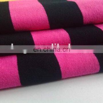 Winfar Textile Super Soft Single Jersey (Vortex) Yarn Dyed Knit Stretch Rayon Fabric for Garment photo-4