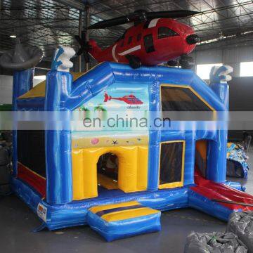 Cheap Inflatable 3 in 1 Inflatable Combo Slide/inflatable Bouncer With Slide for Fun photo-4