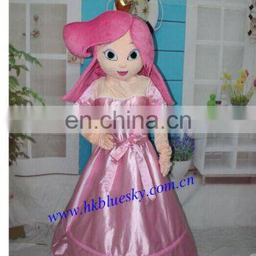 Custom princess mascot custime princess costume custom princess mascot costumes