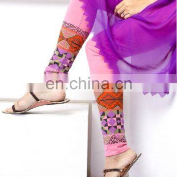 Printed Leggings Manufacturer, Designer Leggings Exporter,leg-ins Wear Supplier photo-6