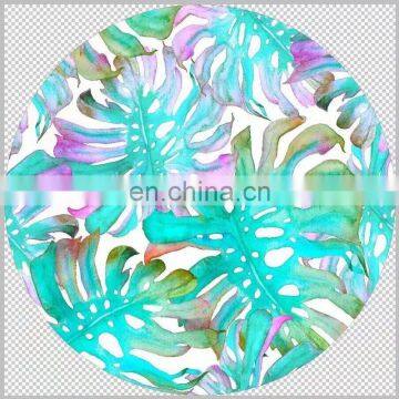 Cotton Cheap Custom Reactive Printed Round Beach Towel Mandala Scarf photo-4