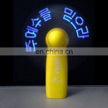 Mini LED Fan with text LED fan with message