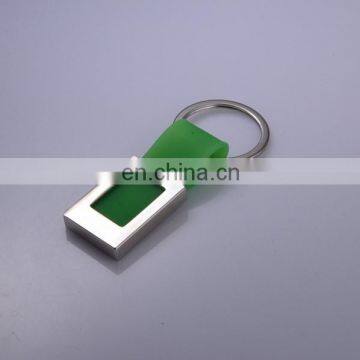 PRINT LOGO CUSTOM SQUARE RUBBER KEYCHAIN WHOLESALE