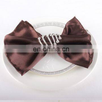 Hotel&wedding&bridal Satin Table Napkins photo-6