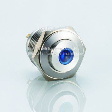 12 Volt Led Pcb Waterproof Metal Push Button Switch photo-5