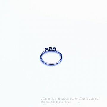 Direct Selling Titanium Steel Ear Clip, Nose Clip, Body Piercing Jewelry, Nose Ring Anti Allergy Foreign Trade Ornament photo-4