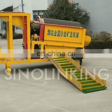 SINOLINKING Mini Trommel Screen Gold Wash Plant