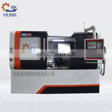 Horizontal Slant Bed CNC Turning Lathe With Bar Feeder
