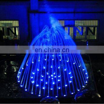 stainless steel small water pool solar fountain