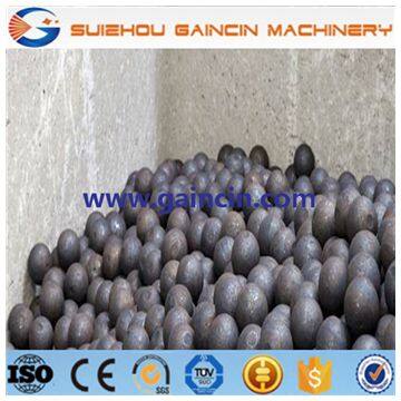 grinding media forged steel ball, skew rolling forged mill balls, dia.50mm to 80mm grinding media balls