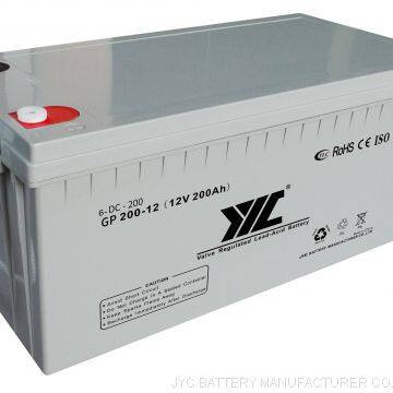 JYC 12v 200ah Batteries Solar Battery 12v 200ah for UPS System Uninterrupted Power Supply