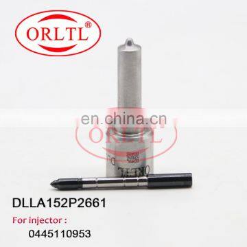 ORLTL Diesel Injector Nozzle DLLA 152 P 2661 (0433172661) Fuel Jet Spray Nozzle DLLA152P2661 For Weichai 0445110953