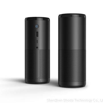 Aluminum Alloy Design Air Purifier With HEPA Filter Fresh Air Anion Cleaner Car Air Purifier for Car Home Office photo-5