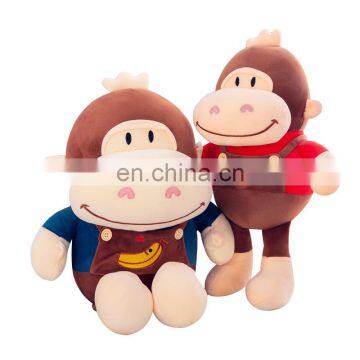 Soft Cute Custom Monkey Doll Stuffed Animal Plush Toys