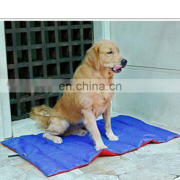 Waterproof and Anti -skidding Pet Big Dog Bed Cushion Cool Mat Foldable photo-4