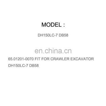 DIESEL ENGINE PARTS LINER CYLINDER(2A) 65.01201-0070 FIT FOR CRAWLER EXCAVATOR DH150LC-7 DB58