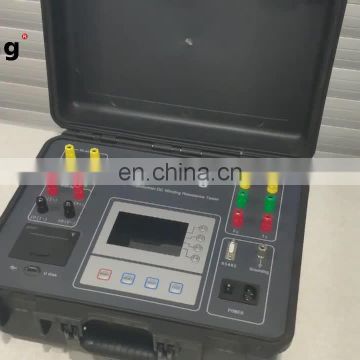 Three-phase micro-ohm meter Transformer Windings DC Resistance Tester