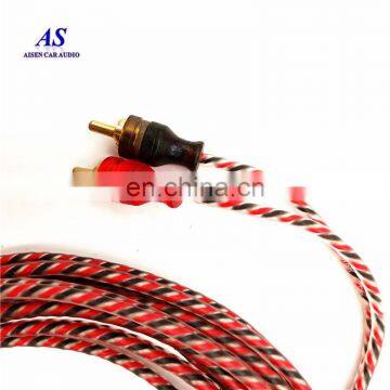 High-quality customized twisted pair RCA cable ofc wire