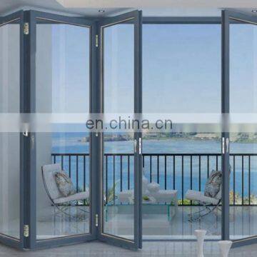 commercial glass entry door exterior accordion folding door