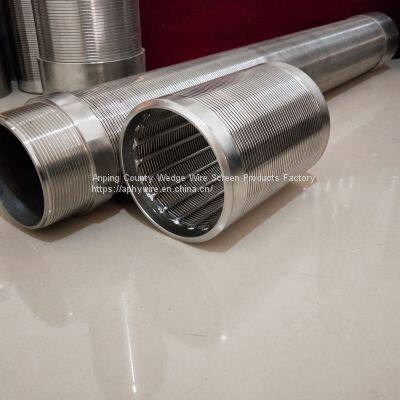 Нержавеющая стальная проволочная обмотанная сварная сетчатая труба photo-2