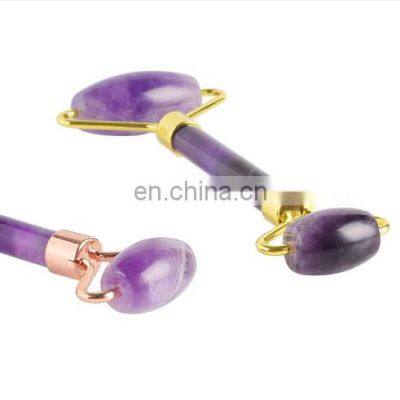 2019 Hot Selling Green Jade Roller For Face Double Neck Healing Slimming Massage Anti Aging Skin Tool