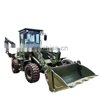 Superior With Cold  Wheel Front End Loader With Excavator  Made  In  China