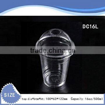 16oz Beverage Cup, Ice Cream Cup, Coffee Cups, Cold Juice Cup, Pringting Cups, Clear Cup, Disposable Plastic Cups and Lids photo-4