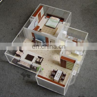 EXW Price,perfect design for interior layout of Miniature 3d building models