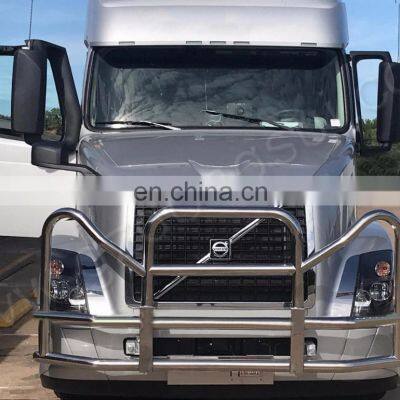 Dongsui OEM Deer Guard 304 S/S Truck Front Bumper for Freightliner Cascadia Vnl