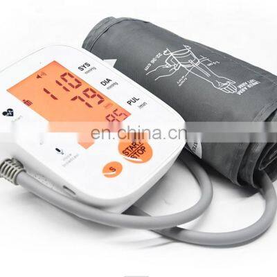 Hot sale  good quality arm type digital electronic BP Machine Blood Pressure Monitor  with Voice Function