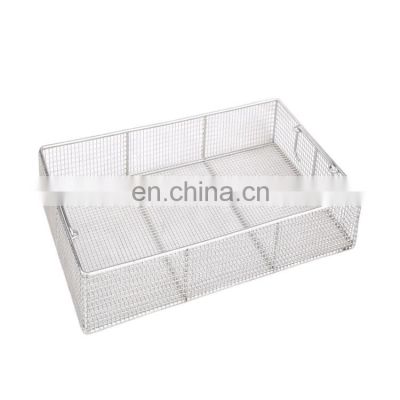 stainless steel wire basket wire mesh storage baskets /Organizational Basket