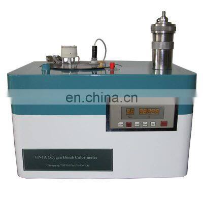 Model TP-1A Oxygen Bomb Calorimeter, Oil calorific value Analyzer, Oil Calorie Tester