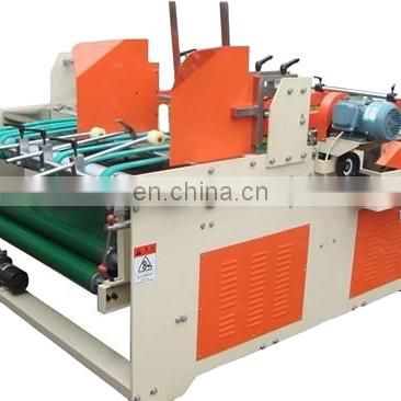 Semi automatic box folder gluer for side gluing machine price