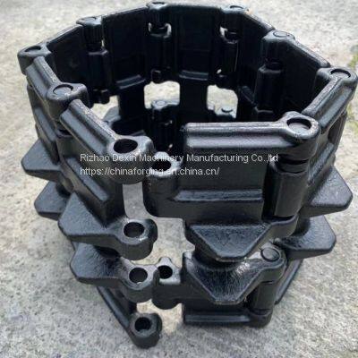 180*72*37 180*72*41 230*72*48 High Quality Undercarriage Parts Steel Track for Mini Excavator photo-2