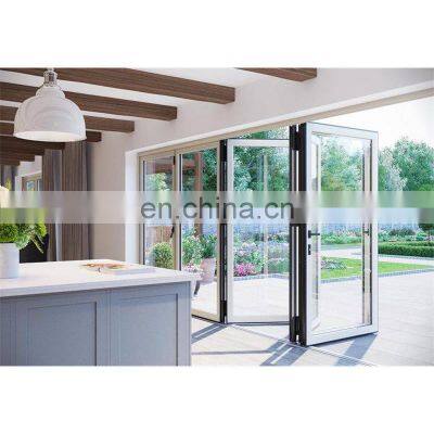 Tempered Glass Lowes Glazed Aluminum Accordion Doors photo-2