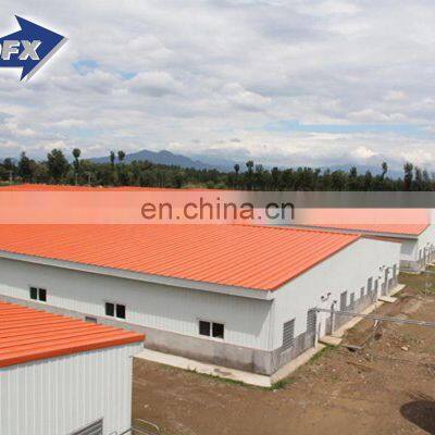 Prefabricated Steel Structure Cow Farm Building Prefab House