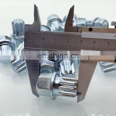 AOSU Car Modification Chrome Wheel Nut Lock Lug Nuts Wheel photo-4