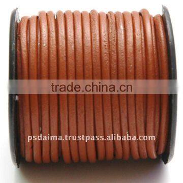 Round Leather cord For Jewelery Making