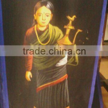 Newari Girl Painting