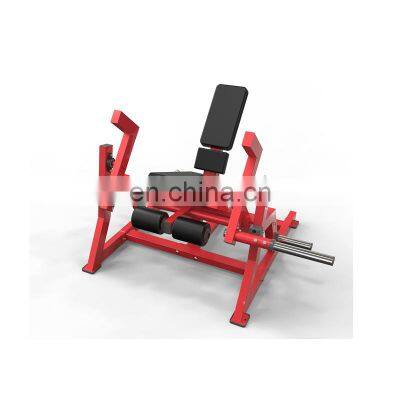 Free Weights Hammer Strength Machine HA37 Red Black Plate Loaded Seated Leg Extension Machine