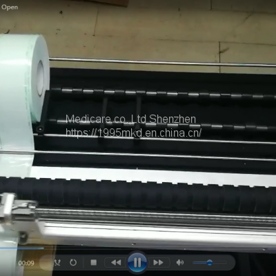 MDcare MD380 Stainless Steel LCD Touch Screen Auto Cutting 60cm Wide Sterilization Medical Printing Blood Bag Tube Device photo-4