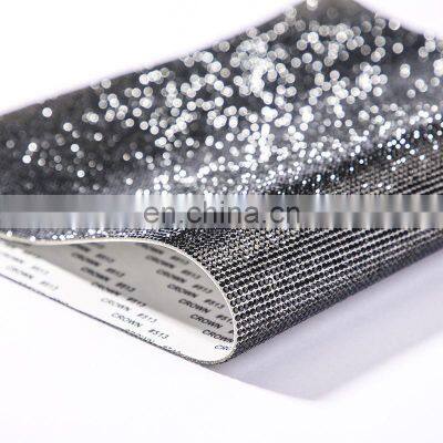 Manufacturer Supply 24*40cm Rhinestones Adhesive Drill DIY Decorative Mobile Phone Accessories Double-sided Rhinestones Banding