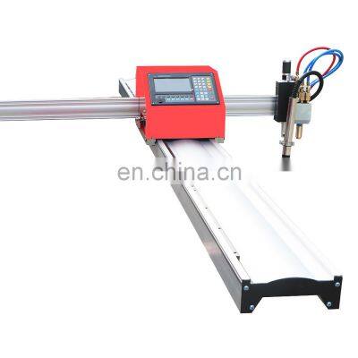 Portable cnc plasma cutting machine flame and plasma both type Huayuan LGK 63A cutting power