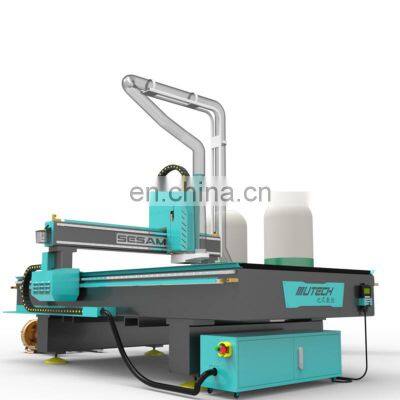 SESAME cnc router machine for aluminum 3 axis cnc 1325 wood cnc router with vacuum table