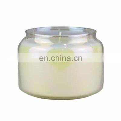 Wholesale Luxury Glass Jar Scented Candle 100% Pure Soy Wax Candles European Home Decoration Custom Scented Candle photo-3